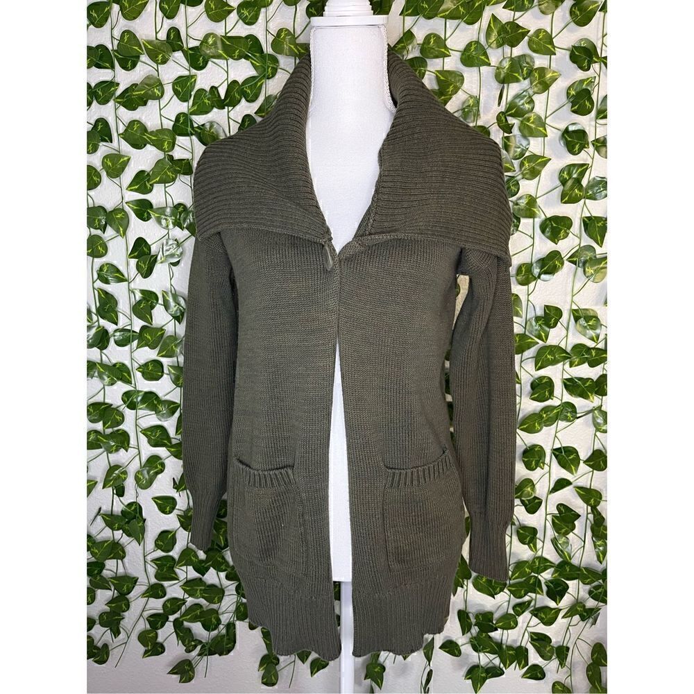 Hurley Long Knit Cardigan Sweater